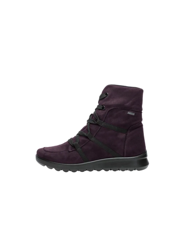 ARA dámské kotníkové boty s membránou Gore-tex vínové | 12-40409-19 Toronto