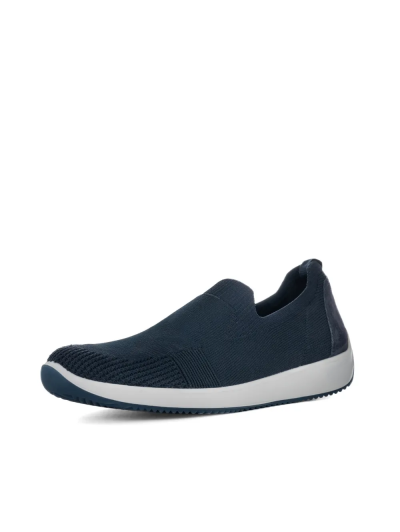 ARA dámské slip-on tmavě modré textilní | 12-54042-02 Lissabon