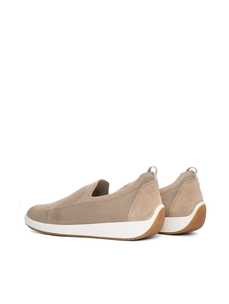 ARA dámské slip-on béžové textilní | 12-54042-08 Lissabon