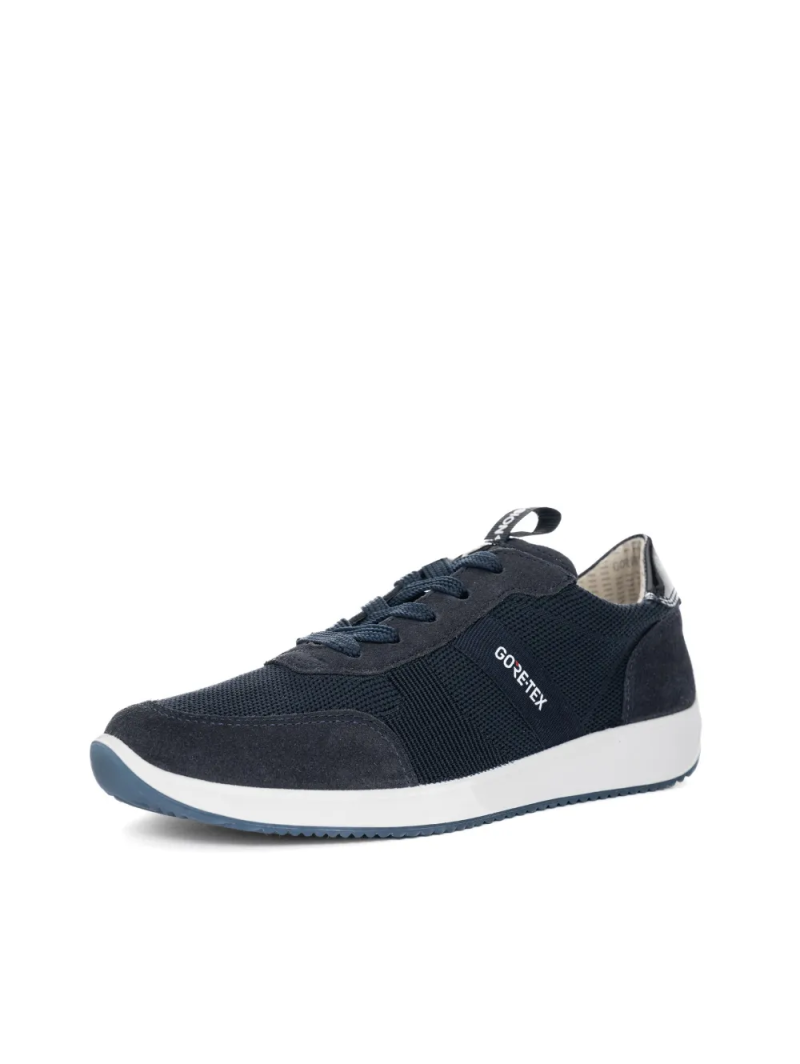 ARA dámské tenisky s gore-tex tmavě modré kombinované | 12-54044-02 Lissabon