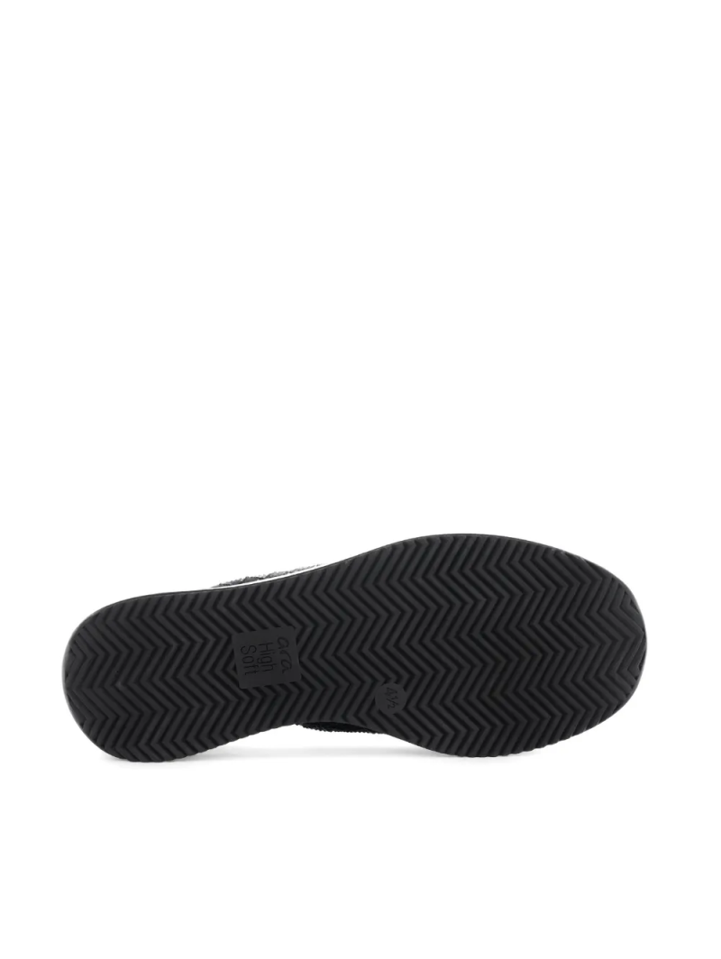 ARA dámské slip-on s kamínky černé textilní | 12-54050-10 Lissabon