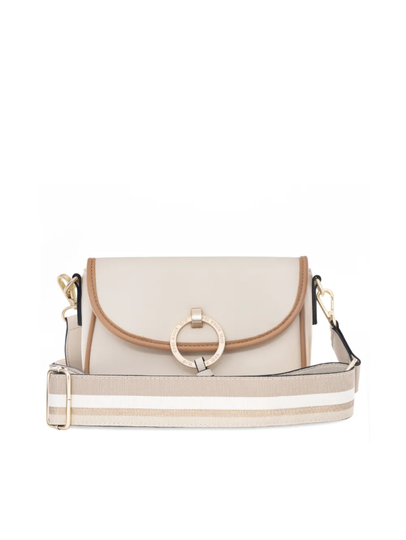 ARA dámská elegantní crossbody kabelka krémové syntetická | 16-21614-31