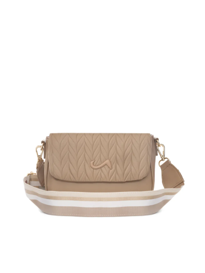 ARA dámská elegantní crossbody kabelka béžová syntetická | 16-21702-54