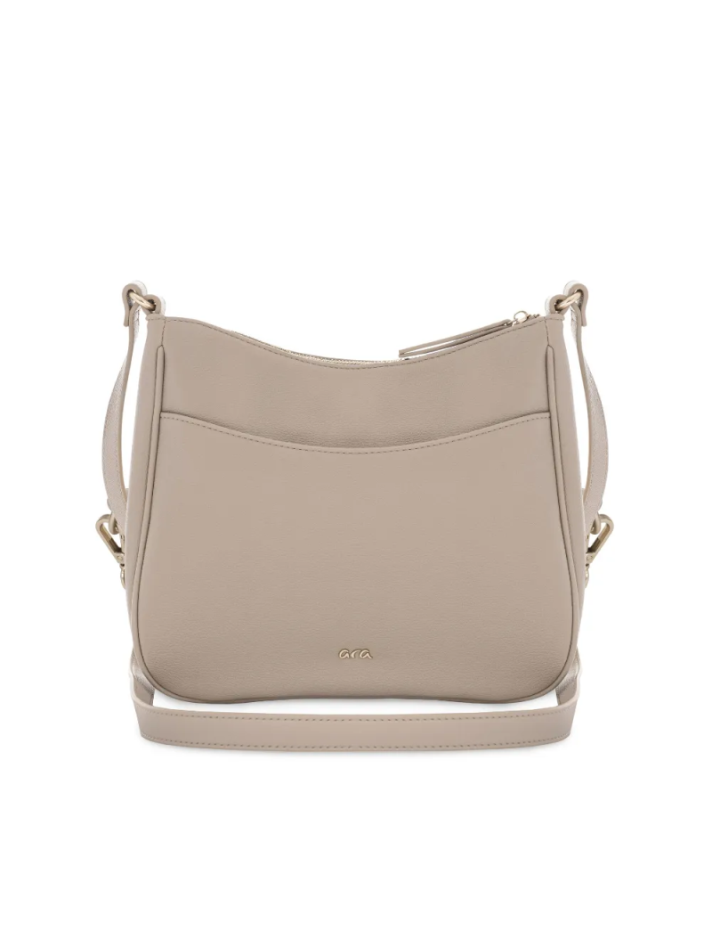 ARA dámská střední crossbody kabelka béžová syntetická | 16-21902-54