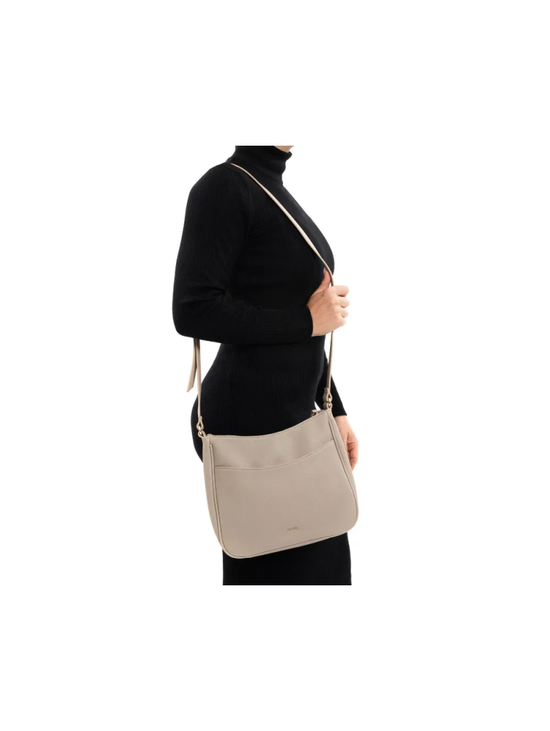 ARA dámská střední crossbody kabelka béžová syntetická | 16-21902-54