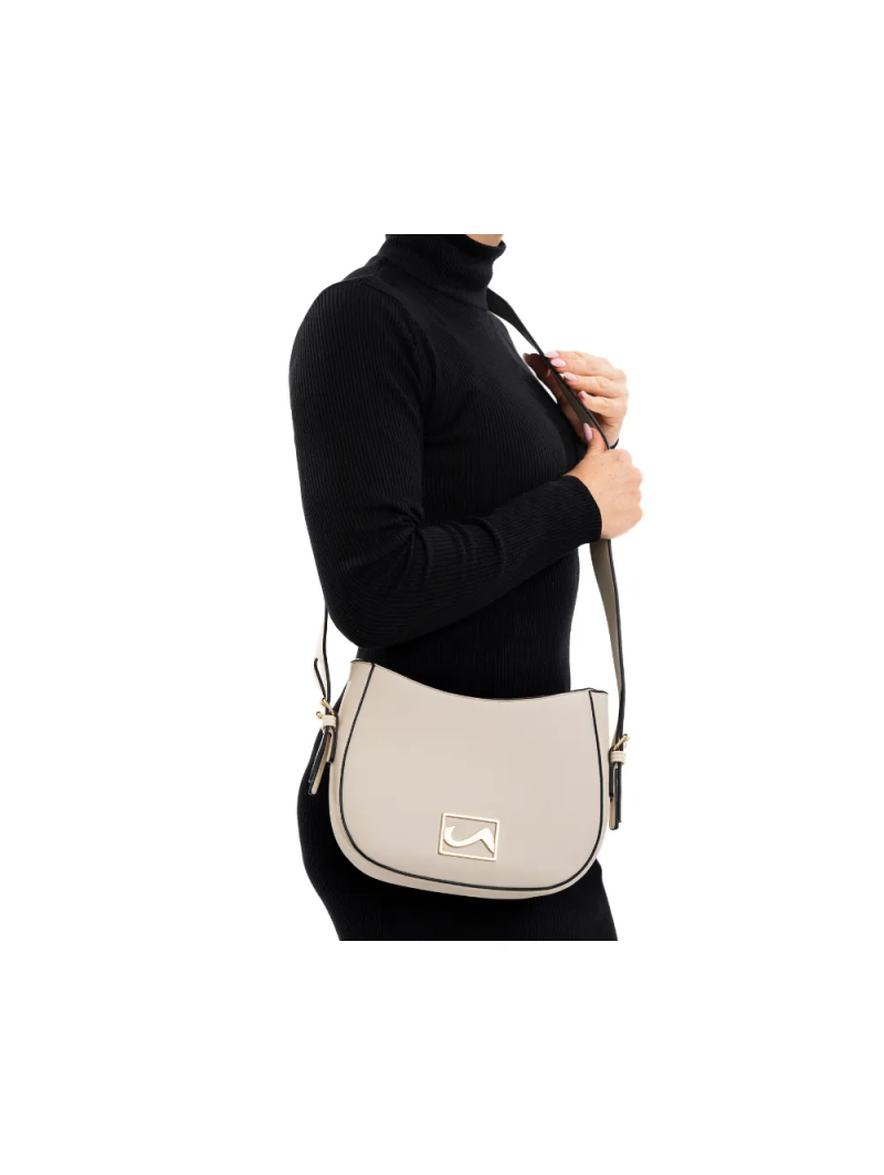 ARA dámská crossbody kabelka krémová syntetická | 16-22001-51