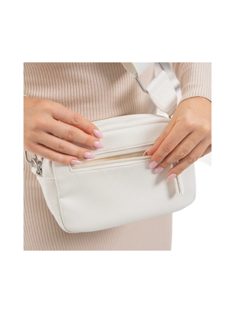 ARA dámská menší crossbody kabelka bílá syntetická | 16-22002-11