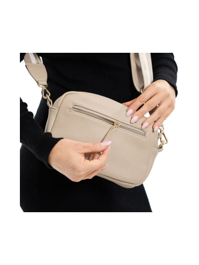ARA dámská menší crossbody kabelka béžová syntetická | 16-22002-54
