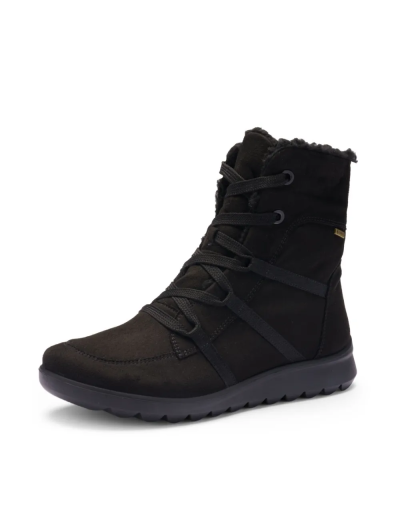 ARA dámské kotníkové boty s Gore-Tex membránou šněrovací černé | 12-40409-01