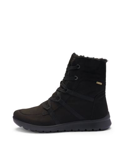 ARA dámské kotníkové boty s Gore-Tex membránou šněrovací černé | 12-40409-01