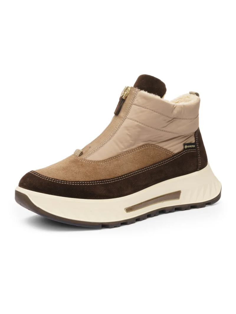 ARA dámské kotníkové boty s Gore-tex membránou a zateplením hnědé | 12-26413-03