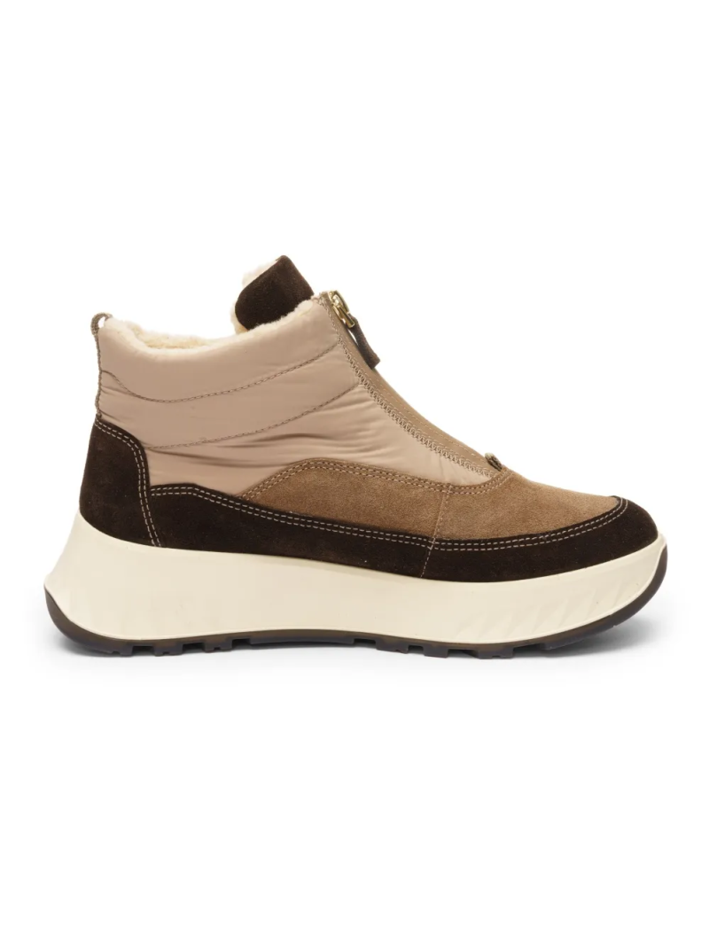ARA dámské kotníkové boty s Gore-tex membránou a zateplením hnědé | 12-26413-03