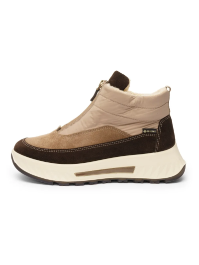 ARA dámské kotníkové boty s Gore-tex membránou a zateplením hnědé | 12-26413-03