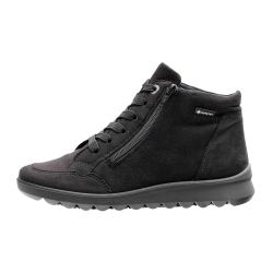 ARA dámské kotníkové boty s bočním zipem a Gore-Tex membránou černé | 12-40416-01