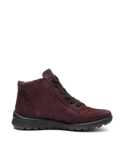 ARA dámské kotníkové boty s bočním zipem a Gore-Tex membránou fialové | 12-40416-19