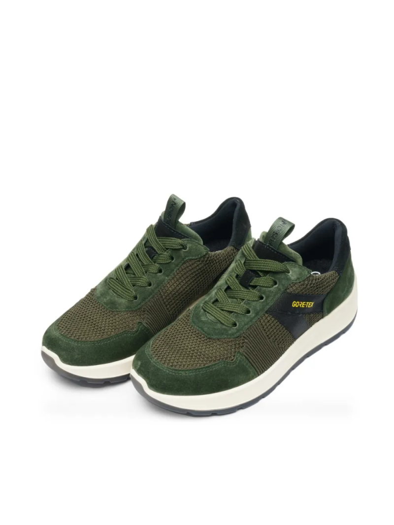 ARA dámské tenisky s Gore-tex membránou khaki | 12-25110-10