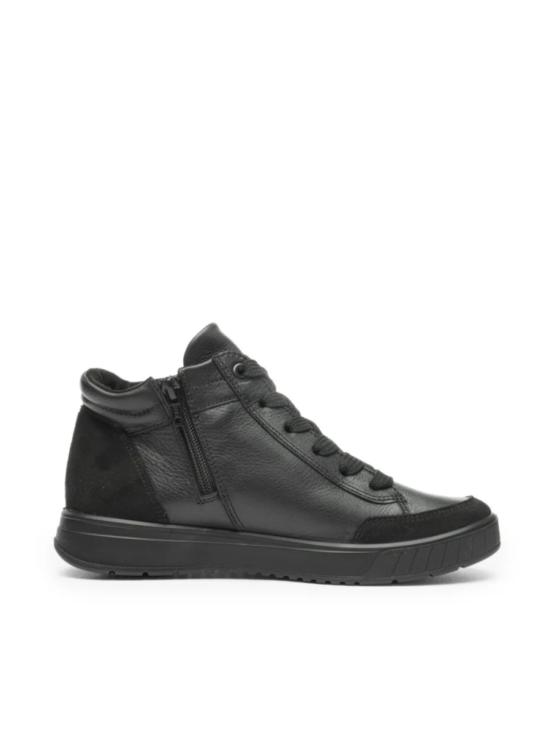 ARA dámské kotníkové tenisky s Gore-tex membránou kožené černé | 12-50030-01