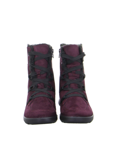 ARA dámské kotníkové boty s membránou Gore-tex vínové | 12-40409-19 Toronto