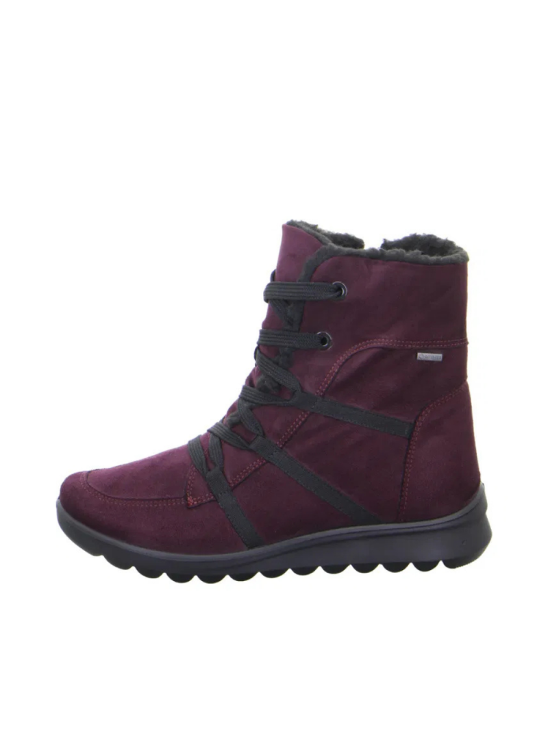 ARA dámské kotníkové boty s membránou Gore-tex vínové | 12-40409-19 Toronto