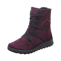 ARA dámské kotníkové boty s membránou Gore-tex vínové | 12-40409-19 Toronto