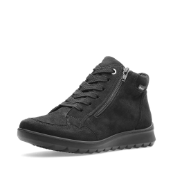 ARA dámské kotníkové boty s bočním zipem a Gore-Tex membránou černé | 12-40416-01 Toronto