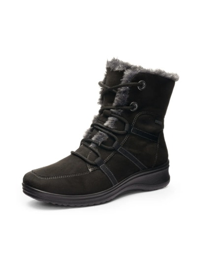 ARA dámské kotníkové boty s Gore-tex membránou černé | 12-48554-65 München