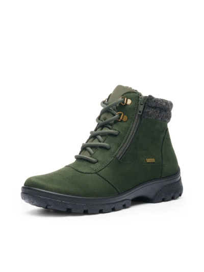 ARA dámské kotníkové boty s Gore-tex membránou khaki zelené | 12-49309-07 Saas-Fee