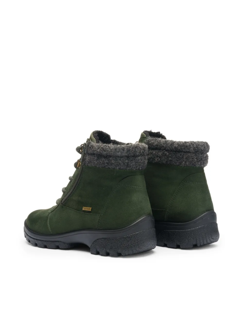 ARA dámské kotníkové boty s Gore-tex membránou khaki zelené | 12-49309-07 Saas-Fee