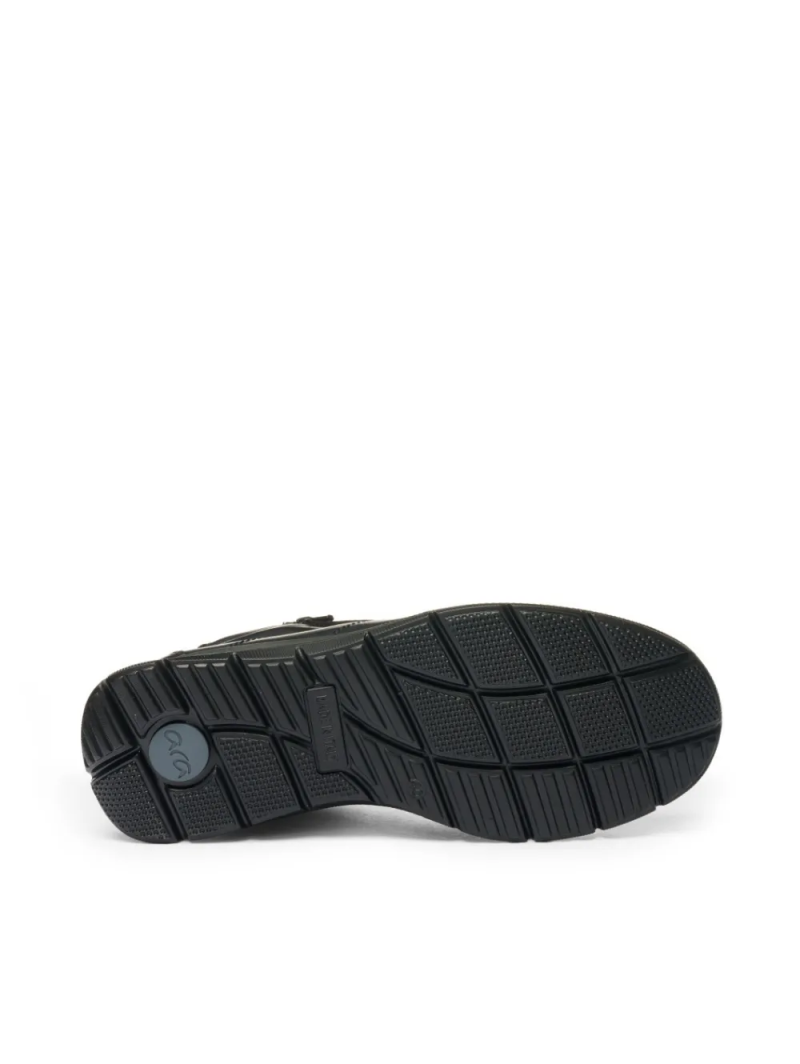 ARA pánské kotníkové boty s postranním zipem a Gore-tex membránou kožené černé | 11-24608-01 Benjo