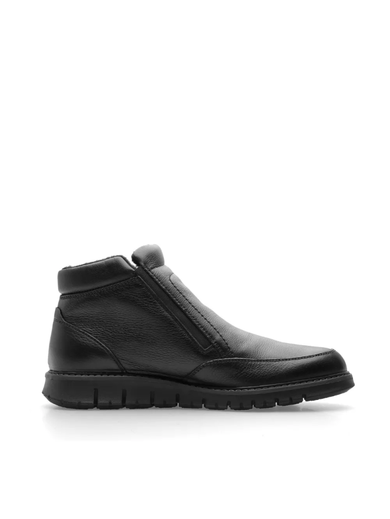 ARA pánské kotníkové boty s postranním zipem kožené černé | 11-35616-01 Leandro