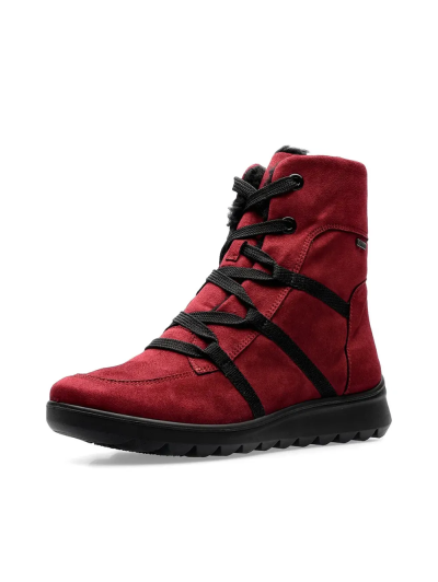 ARA dámské kotníkové boty s Gore-tex membránou šněrovací červené | 12-40409-05 Toronto