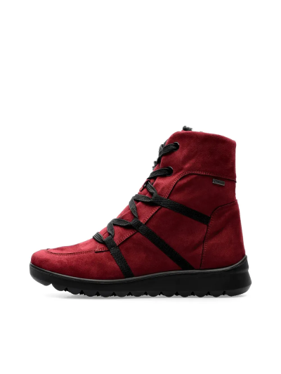 ARA dámské kotníkové boty s Gore-tex membránou šněrovací červené | 12-40409-05 Toronto