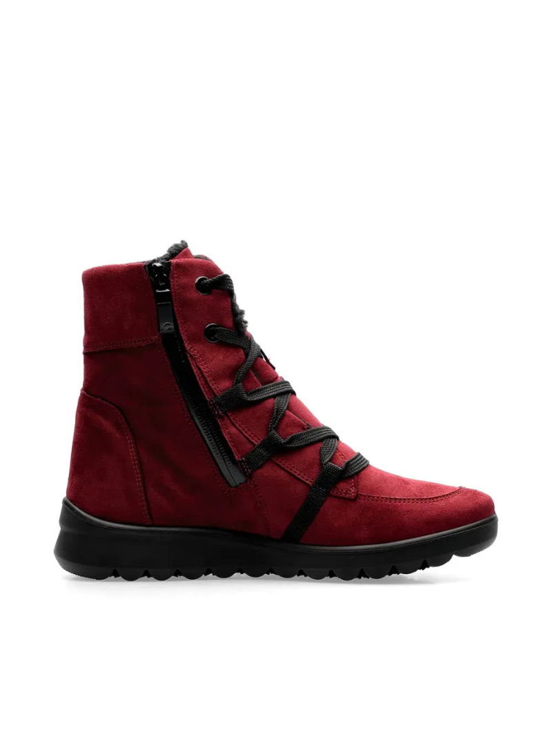 ARA dámské kotníkové boty s Gore-tex membránou šněrovací červené | 12-40409-05 Toronto