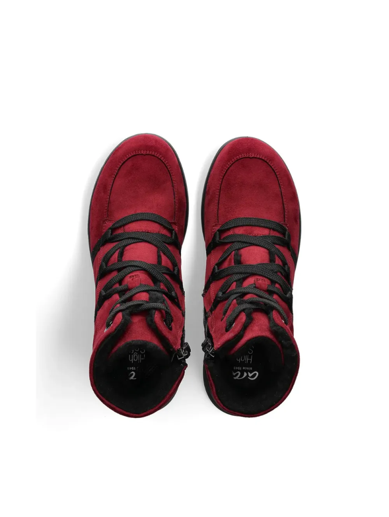 ARA dámské kotníkové boty s Gore-tex membránou šněrovací červené | 12-40409-05 Toronto
