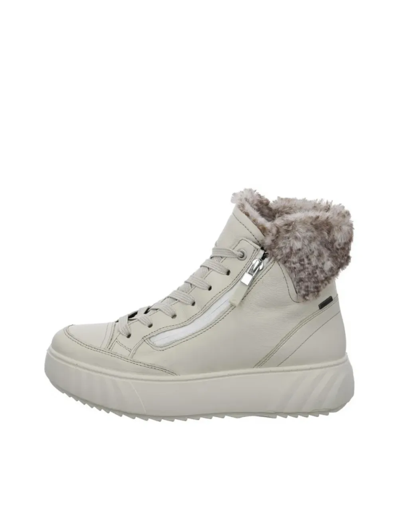 ARA dámské kotníkové boty s Goretex-membránou kožené krémové | 12-46513-66 Monaco