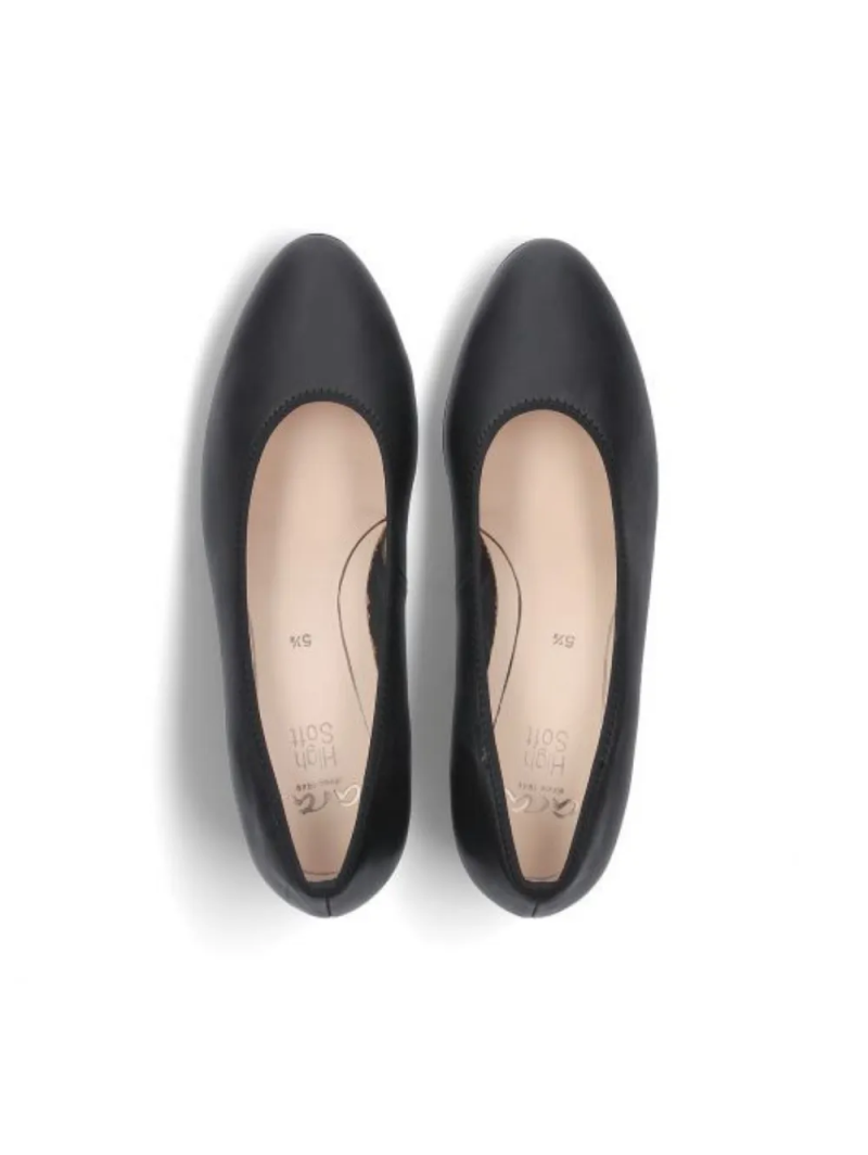 ARA dámské lodičky kožené černé | 12-11486-11 Knokke