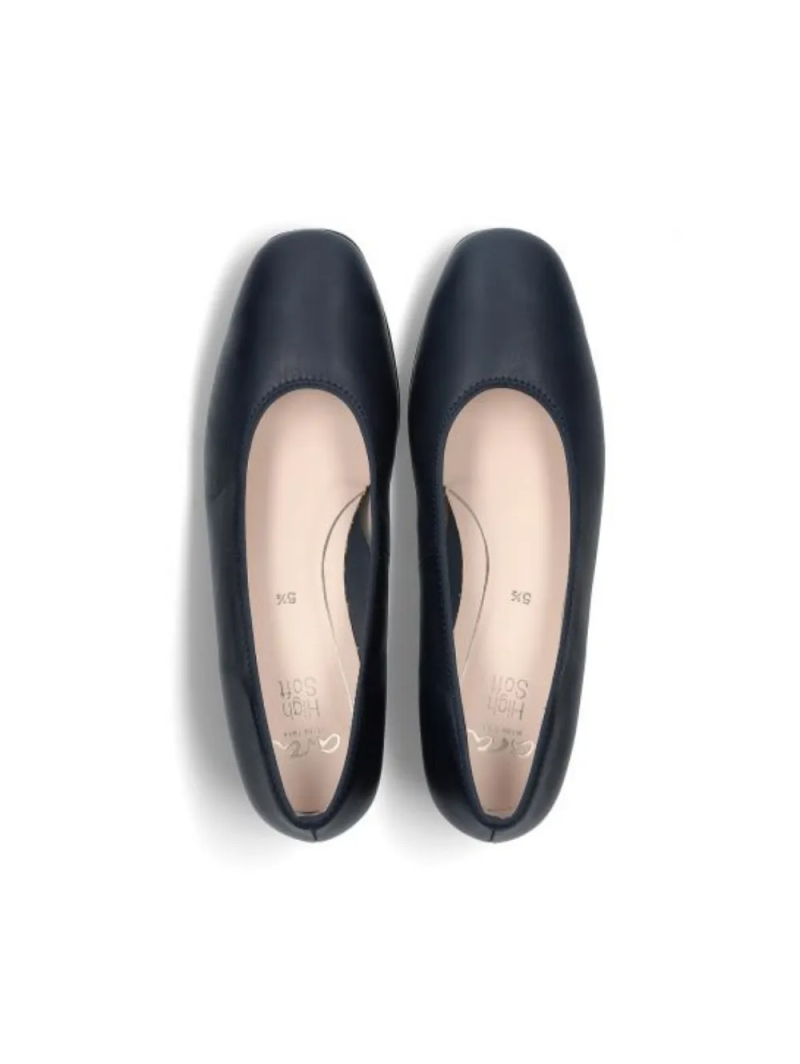 ARA dámské lodičky hladké kožené modré | 12-11838-02 Graz