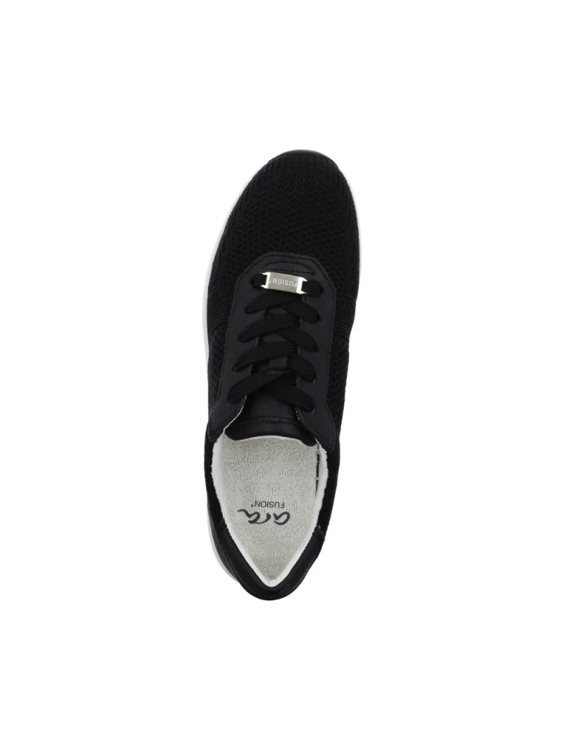 ARA dámské tenisky textilní černé | 12-14011-01 Lissabon