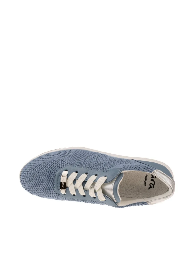 ARA dámské tenisky textilní modré | 12-14011-14 Lissabon