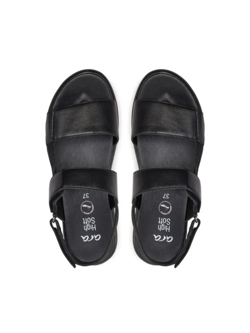 ARA dámské sandály kožené černé | 12-20204-01 Sapporo