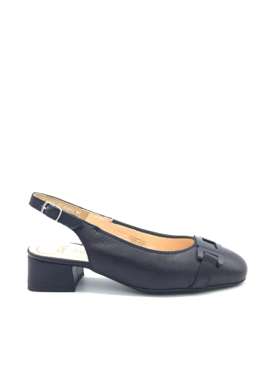 ARA dámské lodičky s volnou patou kožené modré | 12-20404-02 Graz