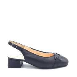 ARA dámské lodičky s volnou patou kožené modré | 12-20404-02 Graz