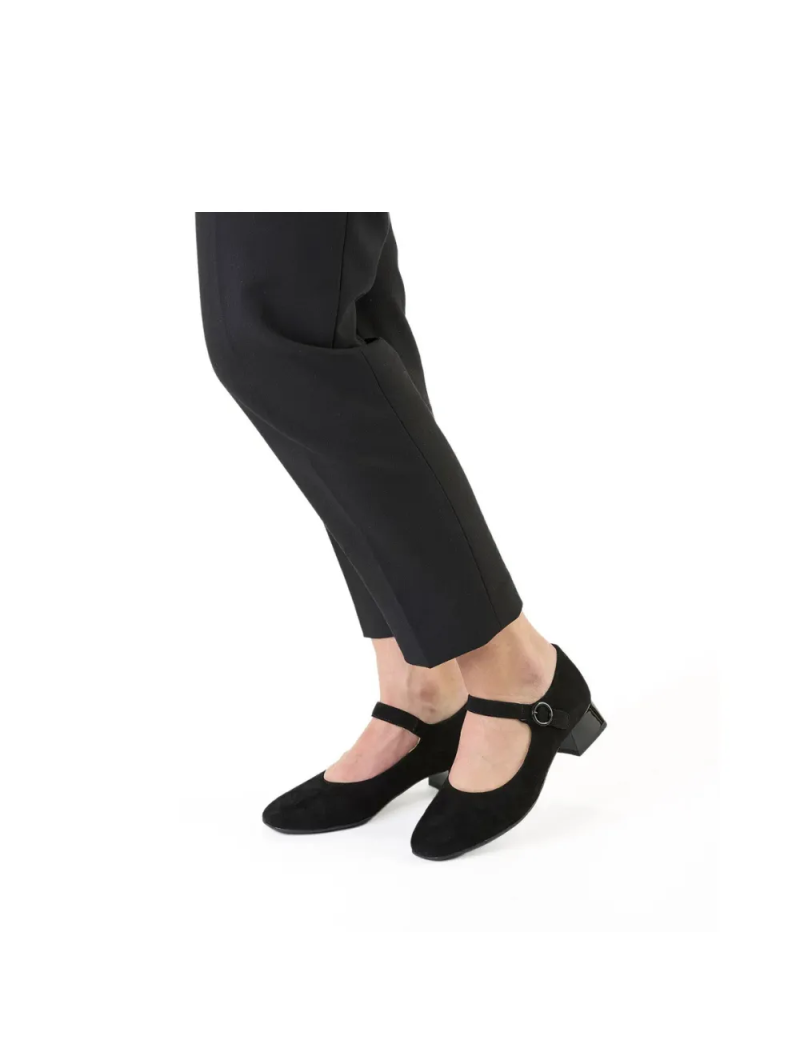 ARA dámské lodičky s páskem semišové černé | 12-20410-01 Graz