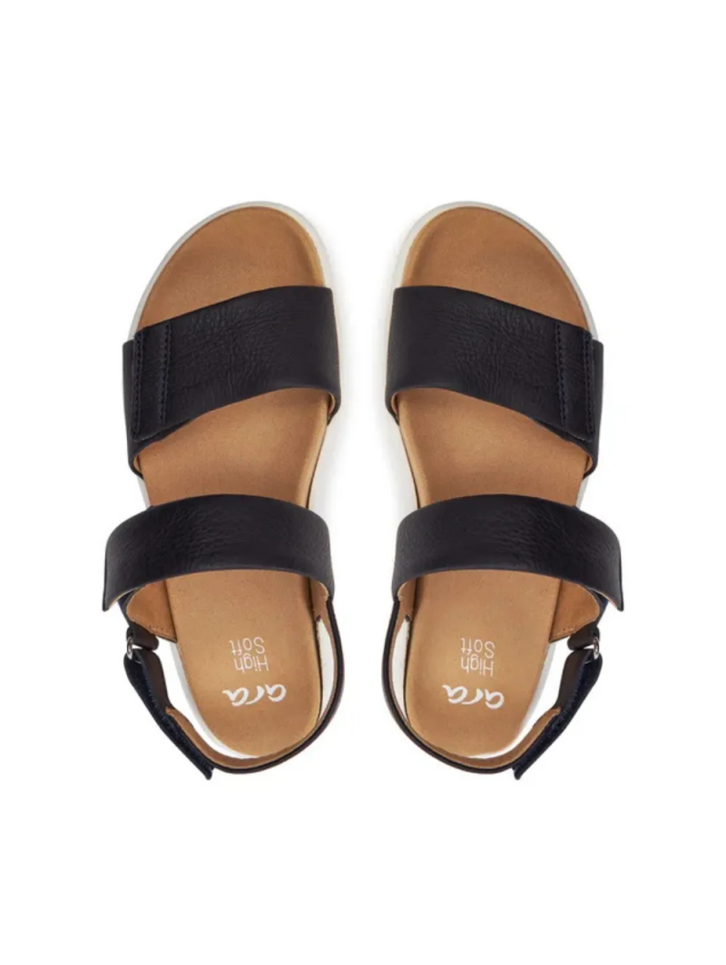 ARA dámské sandaly s vyjímatelnou stélkou kožené modré | 12-21401-02 Madeira