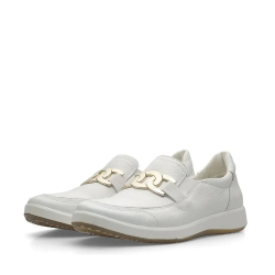 ARA dámské mokasíny se sponou kožené bílé | 12-23911-04 Roma