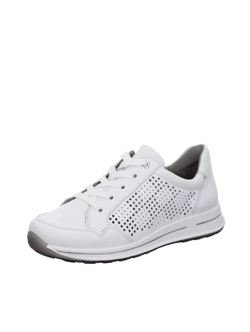 ARA dámské tenisky perforované kožené bílé | 12-24830-04 Osaka