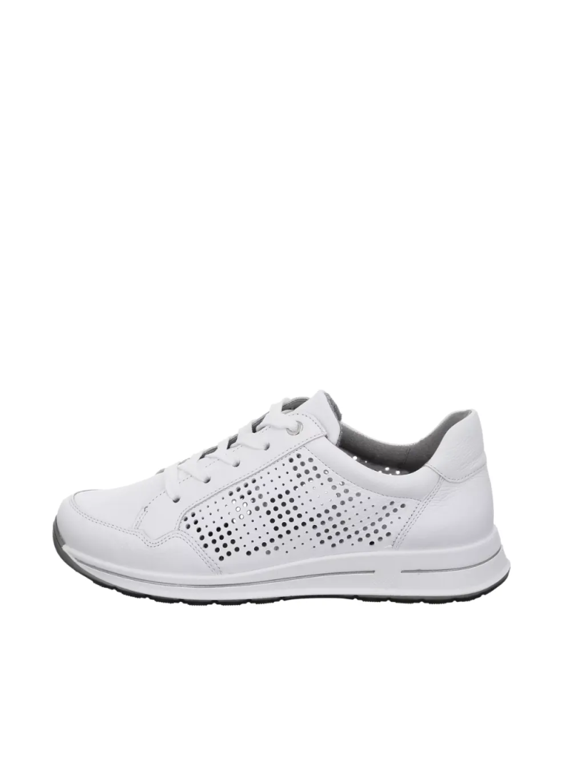 ARA dámské tenisky perforované kožené bílé | 12-24830-04 Osaka