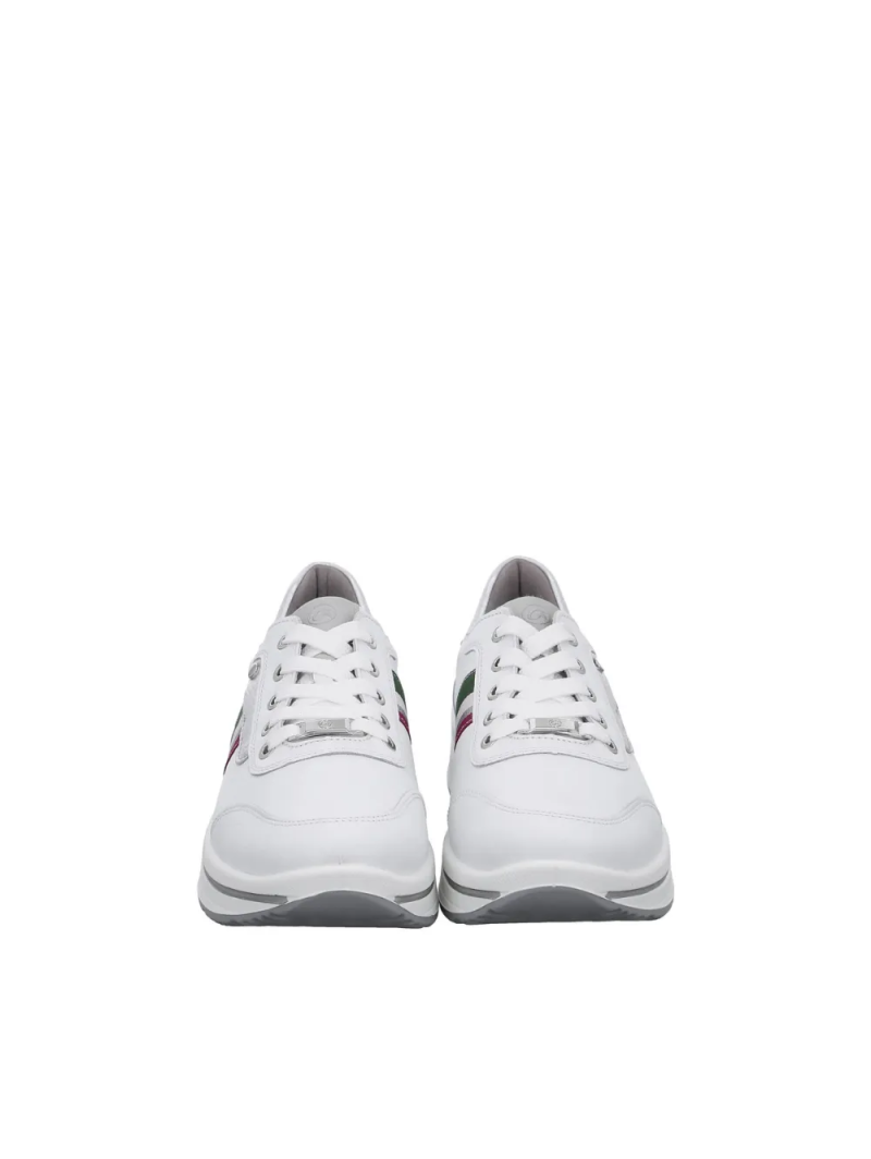 ARA dámské tenisky s barevnými detaily kožené bílé | 12-27542-24 Sapporo