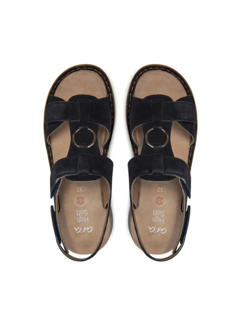 ARA dámské sandály semišové tmavě modré | 12-29001-02 Hawai