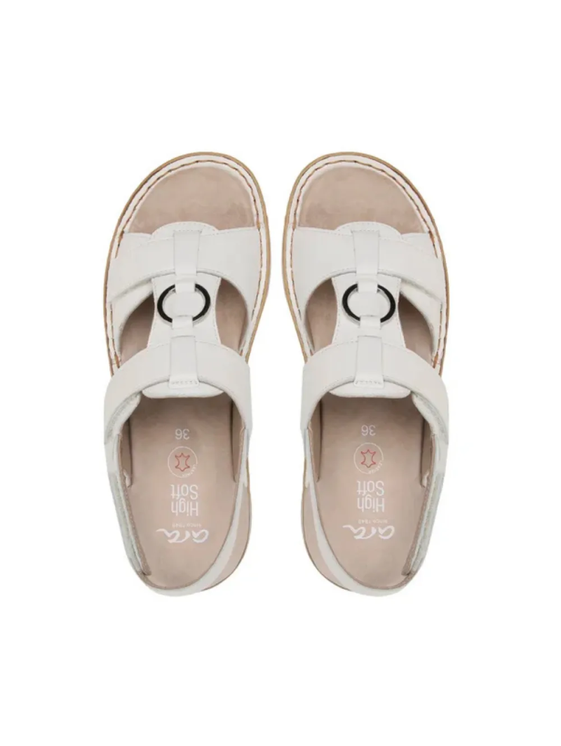 ARA dámské sandály kožené bílé | 12-29001-04 Hawai